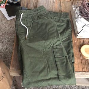 Green Jogger Pants